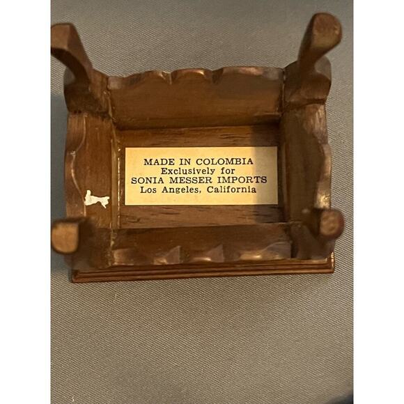 Dollhouse Furniture Living Room 10 pc Loveseat ARm Chair End Table stool Clock - Picture 9 of 11